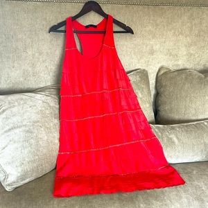 BCBG - tiered and beaded dress